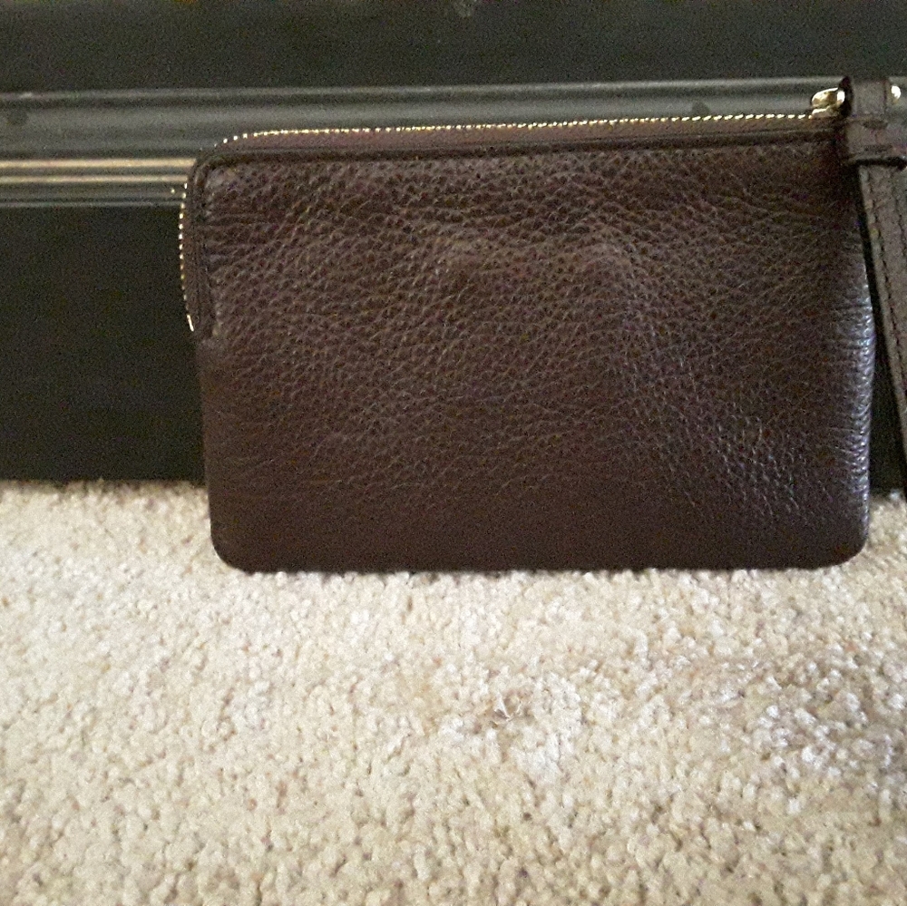 Coach Dorothy wristlet.